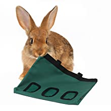 Kaninchen-Heu-Einkaufstaschen