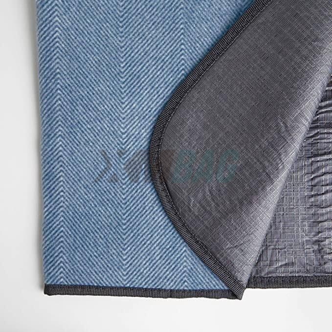 Polyester/PEVA Waterproof Fleece Picnic Blankets