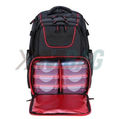 Large Insulated 6 Meal Prep Bags