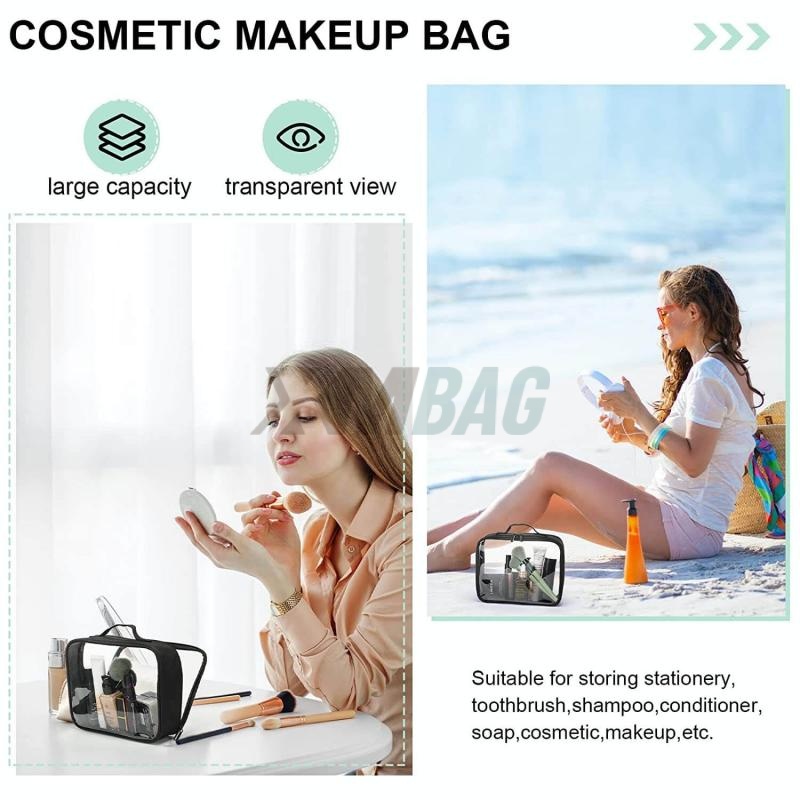 Portable Clear Cosmetic Pouches