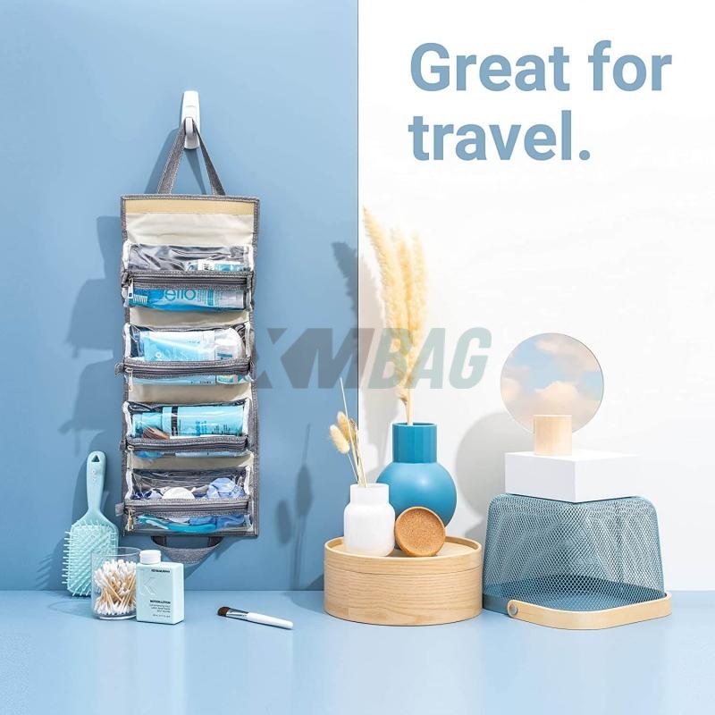 Travel Hanging Roll-Up Makeup Bags