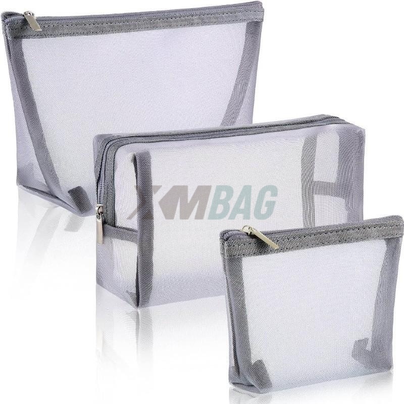 Portable Mesh Cosmetic Pouches