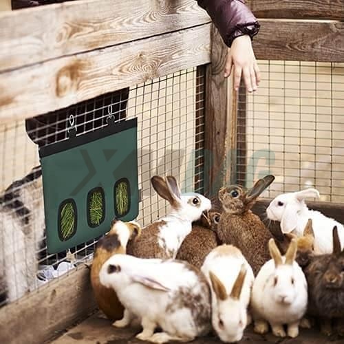 Rabbit Feeding Hay Bags