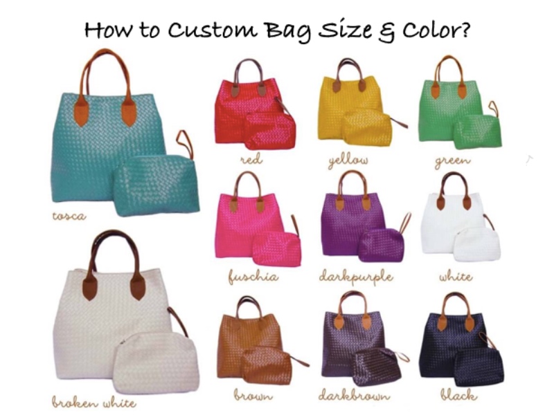
     Wie benutzerdefinierte Taschengröße und -farbe?
    